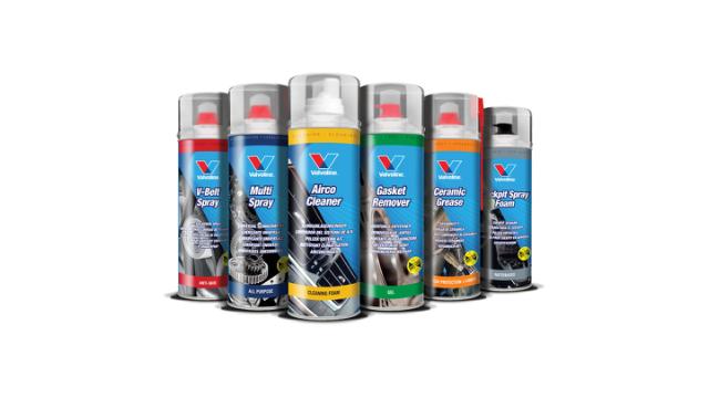 Teknisk sprayprodukter fra Valvoline